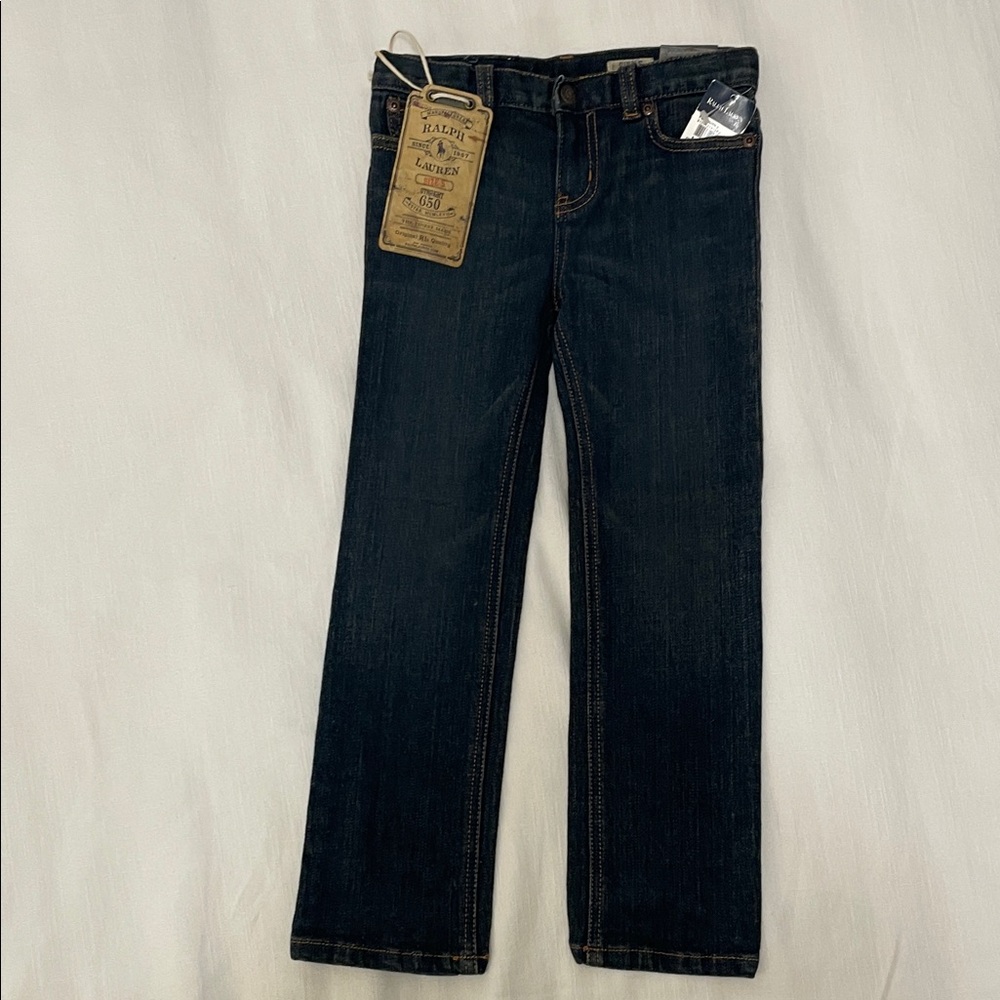 Ralph Lauren Kids Dark Blue Straight Jeans